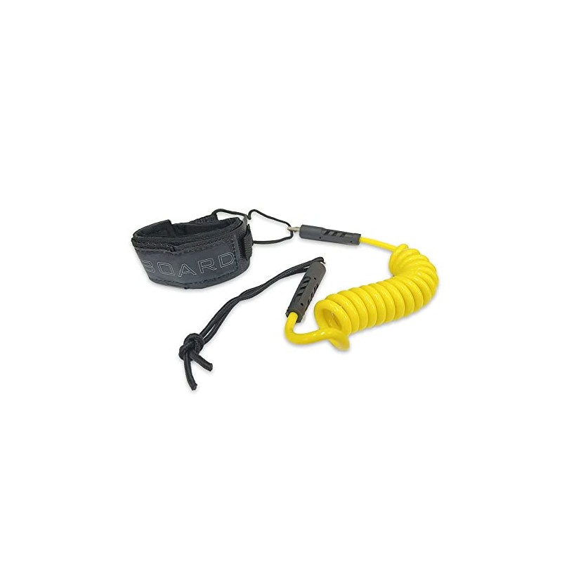 iBoard Bodyboard Belt Coil Rope 4ft | Surf Accessories Replacement