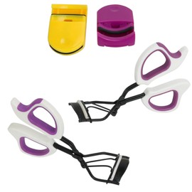Iconikal Eyelash Curler Set with Travel Size, 4-Pack