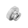 Handtight Knurled Knurled Nuts, Coated Carbon Steel Nuts, 6 Sizes,