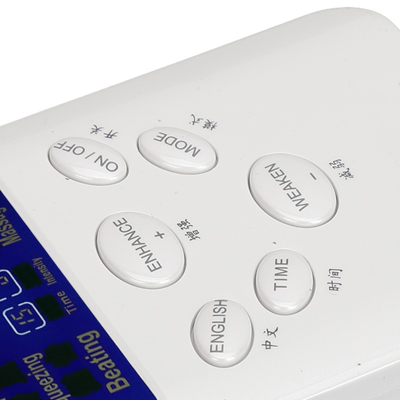Dual Output Muscle Stimulating Machine Multifunctional Rechargeable Electronic Pulse Massager