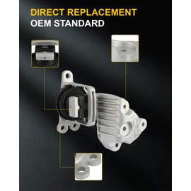 OCPTY 4PCS Engine Motor Mount and Transmission Mount and Torque Strut Mount Set Compatible 2014-2017 for Nissan Rogue 2.5L # A4364 A4366 A4367 A4363
