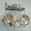 Southern Homewares Classic Pot and Pan Hanging Rack Cast Iron