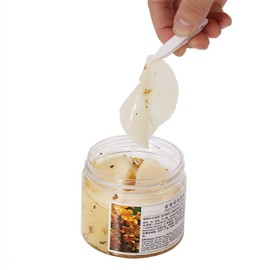 Eye Mask, Under Eye Moisture Patches, Golden Osmanthus Anti Wrinkle Anti Ageing Moisturising Under Eye Serum Nourishing Whitening for Eye Bags Puffy Eyes (80PCS/Bottle)