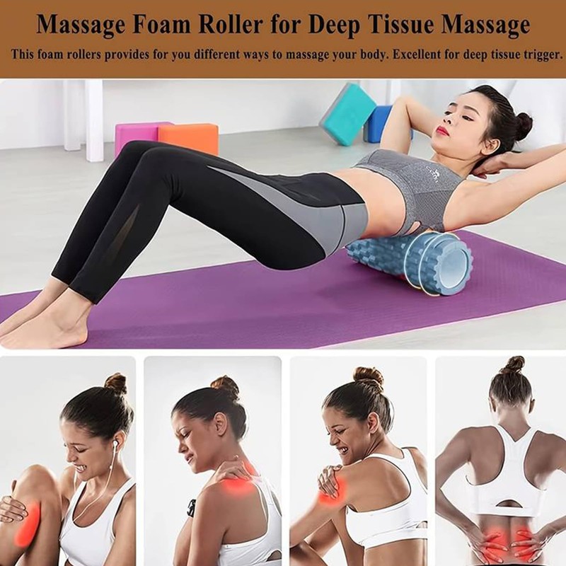 Fascia Roller Spine, Massage Roller, Facial Roller for Back Spine,