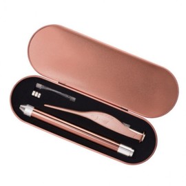 LED Ear Pick & Tweezer Set for Earwax Cleaning Ear Pick + Tweezer / Rose Gold 10ea