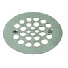 Westbrass D3193-20 4-1/4" OD Brass Shower Strainer Grid Drain Cover,