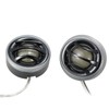 1 Pair 2in 150W Car Tweeter Speaker High Fidelity Silk