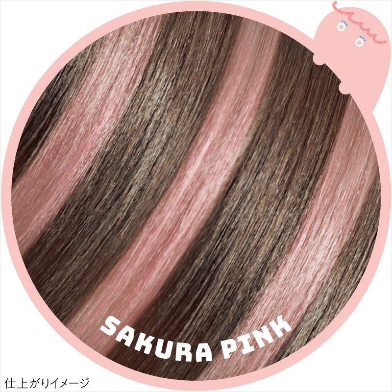 1DAY HAIR MONSTER Sakura Pink, 0.7 fl oz (20 ml),