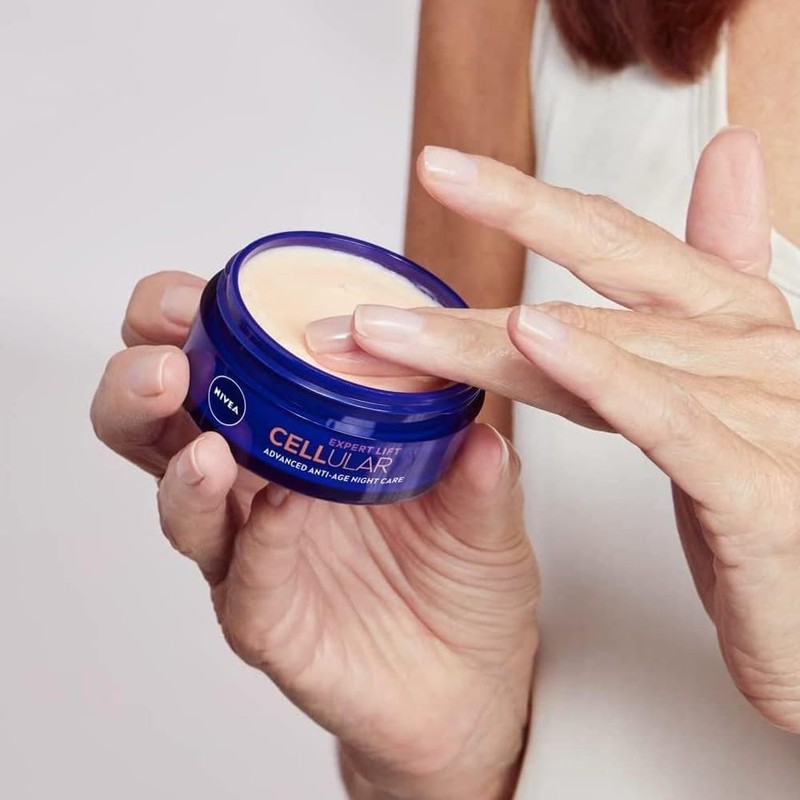 Nivea Cellular Expert Lift Multi-Effect Anti-Age Night Cream, Moisturising Night