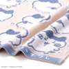 Chiikawa 41-1231090 Ye Wash Towel, Pink, Hachiwale, Loop, Gauze Pile,