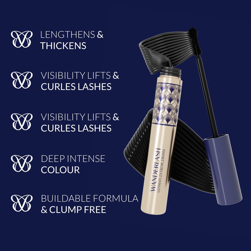 BELLA Wanderlash Mascara - 30 Second Lash Lift (Single Mascara)