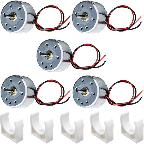 JYUDAUFU 5 Pcs RC300-FT-14270 Micro Motor DC 3 V 5800