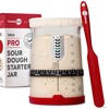 KNEADACE Pro Sourdough Bread Starter Kit - 34 oz Large