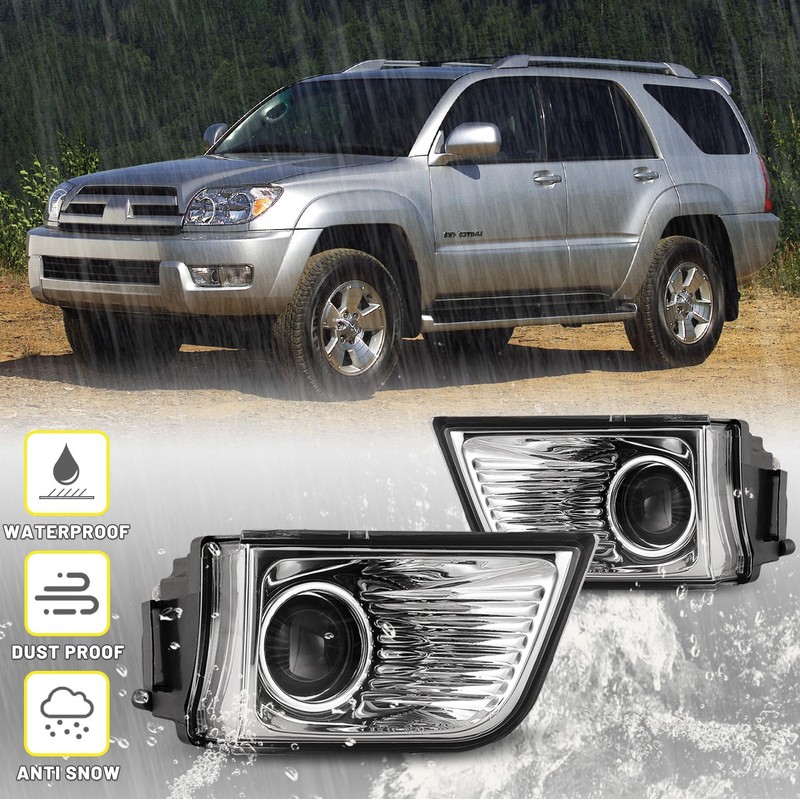 Fog Lights fit for Toyota 4Runner 2003 2004 2005 Lamps