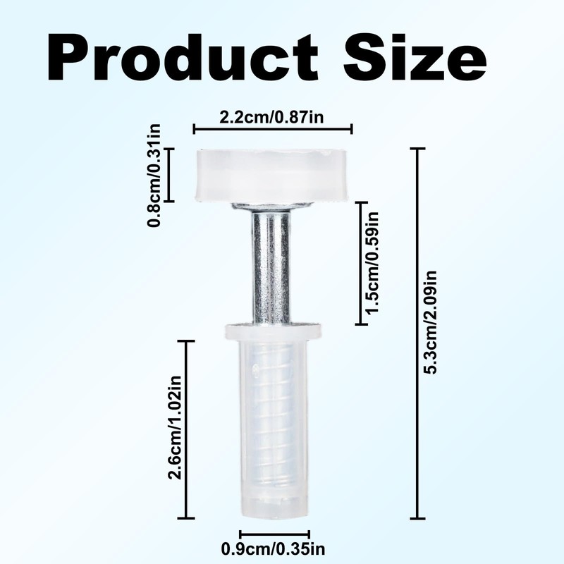 BOXOB 4pcs Bi-Fold Door Top Roller Guide Wheel and Top