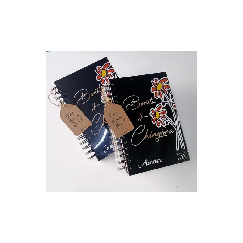 Mi Agenda Bonita Y Chingona / Diaria, Metas, Hábitos Etc.