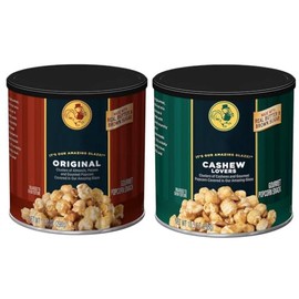 Gourmet Popcorn - Cashew Lovers & Original 10.5oz - 2 PACK
