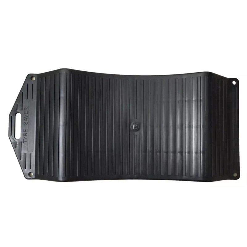 BLVD 4Pcs Black Portable Tire Saver Ramps Highly Visible for