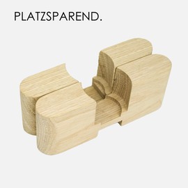 Cookery® Tea Warmer Made of Oak Wood for Teapot, 2-Piece Removable Tea Cosy Teapot Warmer (Wood)