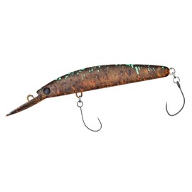 DAIWA Minnow/Lure PRESSO Double Clutch 60F1 Yadoku Brown