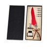 Quill Pen Stainless Steel Copper High Smoothness Elegant Colors European