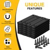 DIYMAG Strong Neodymium Rectangular Magnets 24Pack, 2.36" x 0.53" x