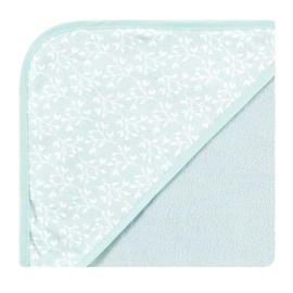 Hudson Baby Unisex Baby Cotton Rich Hooded Towels, Enchanted Forest, One Size