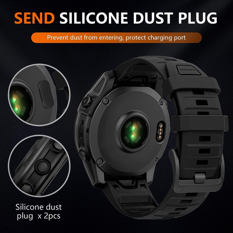 Suoman 3+2 Pack for Garmin Fenix 8 (AMOLED) 47MM Screen