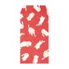 Kakukay FWP10001-S Fuwari Iyo Washi Pochi Bag, Cat, Pack of