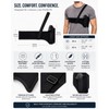 Adjustable Neoprene Shoulder Holster for Concealed Carry – Breathable Underarm