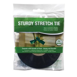 Rocky Mountain Goods 1” Stretch Plant Tie Tape 150 ft - Sturdy Stretch Tie Expands with Plant Growth - Roll of Green Plastic Plant Tape for Support and Strength of Plants