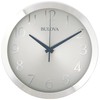 Bulova Winston Wall Clock C4844 | 10" Diameter | Metal