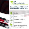Solar Cable Duplex 5 m Set 6 mm² H1Z2Z2-K -