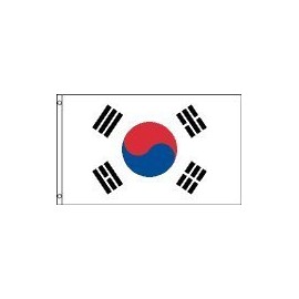 South Korea Flag 2x3ft Poly