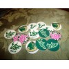 Unbranded Pre Cut One Inch usf bullsFREE SHIP - 15 Bottle Cap Images