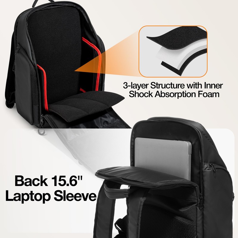 Trunab Travel Backpack Compatible with Starlink Mini, Carrying Bag
