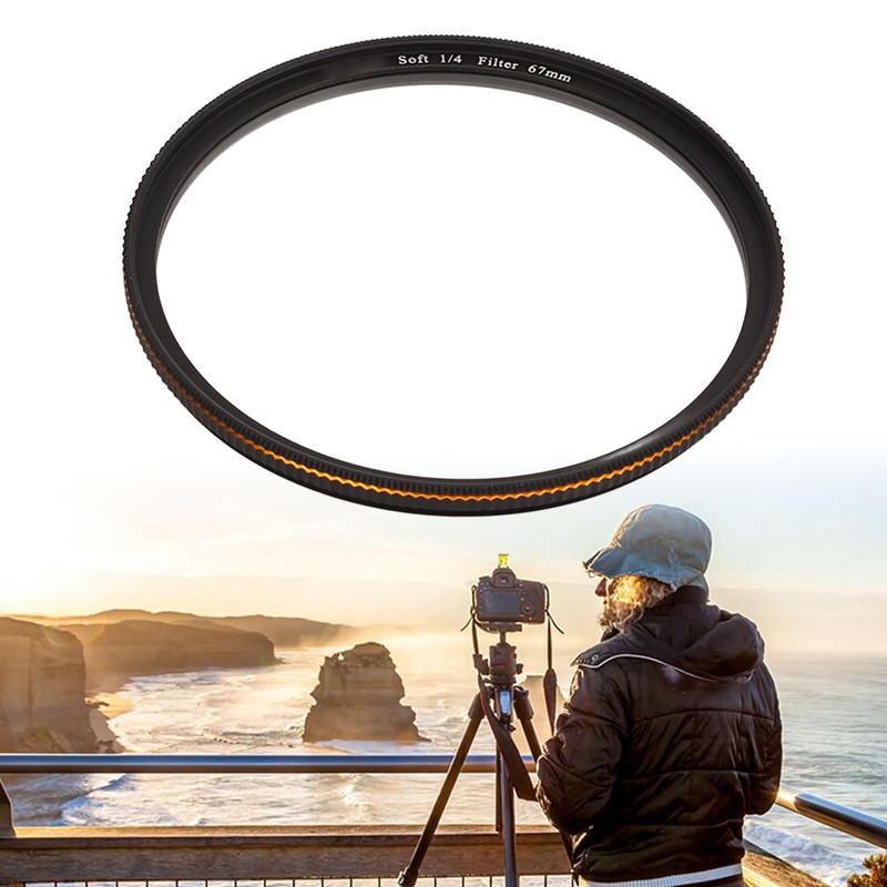 Soft Diffusion 1/4 Filter Mist Dreamy Cinematic Effect Filter Matte