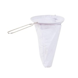 FSBY: Tea/Coffee Filter, Size 3.0 inches, Reusable, Traditional Thai style, Cloth Tea Filter Sock, Pour Over, Dripper Filter, Coffee Strainer