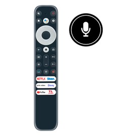 AULCMEET RC902V FAR1 New Replace Voice Remote Control fit for TCL 4K Ultra HD QLED Smart TV S615 Series, 32S615 32S615-AU 40S615 40S615-AU 43P725 S625 Series 43S625 43S625-AU