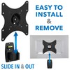 Mount-It! Locking TV Wall Mount, Full Motion TV Mount with
