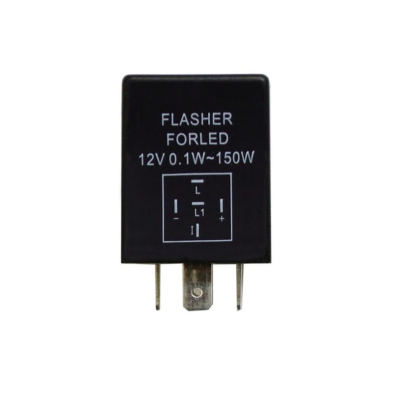iJDMTOY 5-Pin EP27 FL27 Electronic LED Flasher Relay Fix As