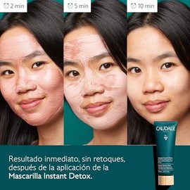 Caudalie Mascarilla Instant Detox, Mascarilla de Arcilla - 75 mL