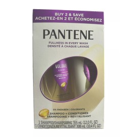 Pantene Pro V 12 Oz Volume And Body Shampoo & Conditioner Set