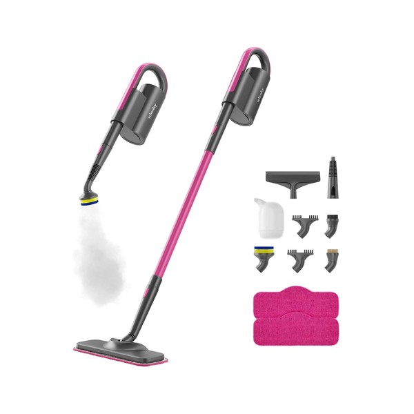 Schenley Steam Mop Cleaner with Detachable Handheld Steamer for Cleaning