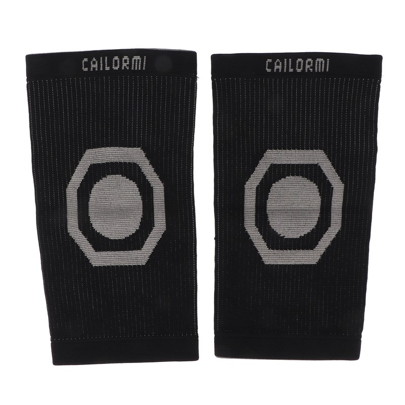 2pcs Graphene Knee Warmers Shock Absorption Resilience Soft Breathable Graphene