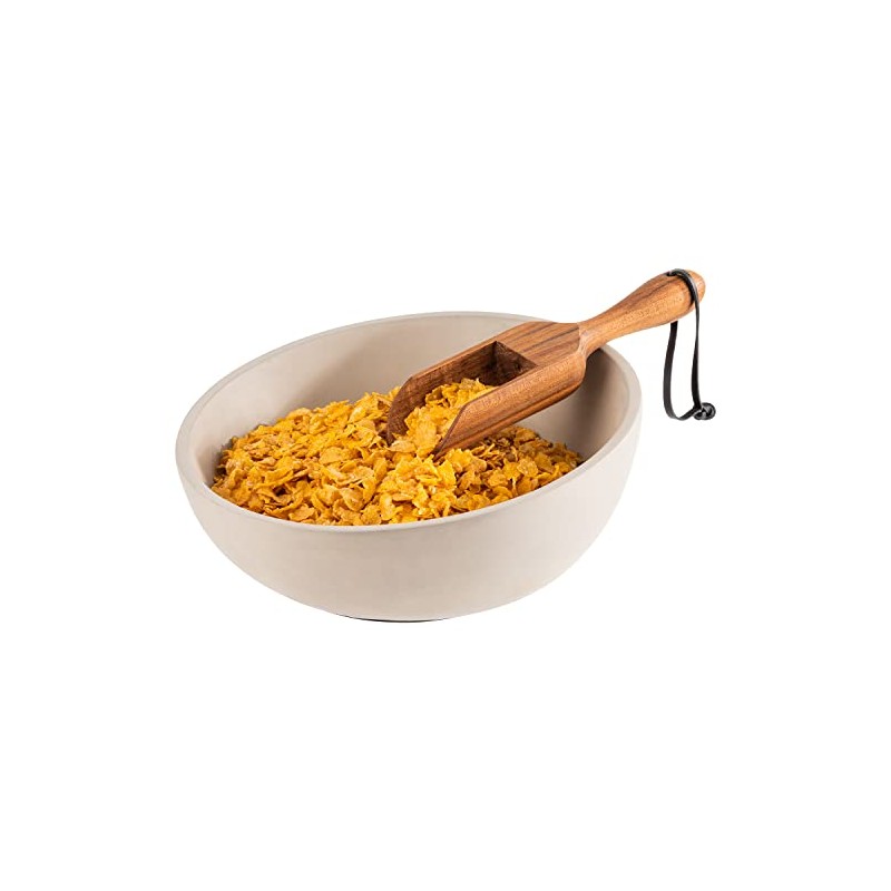 APS 1026 Scoop Spice Scoop Measuring Spoon Dosing Spoon Oak
