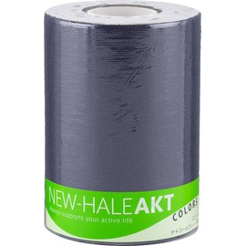New-HALE 761549 Taping Tape, Roll Type, Elbow, Knee, Joint, Muscle Support, AKT Colors, Charcoal Gray (3.9 x 16.4 ft (10 x 5 m)