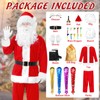 Santa Claus Costume for Men Santa Suit Adults 26pc Deluxe