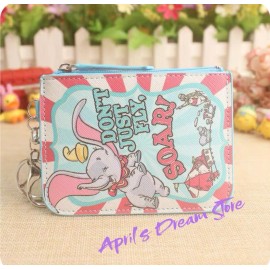 Unbranded Dumbo Soar! ID Cardholder Coin Purse Keychain Wallet