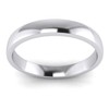 LANDA JEWEL 3mm Heavy Sterling Silver Comfort Fit Polished Womens
